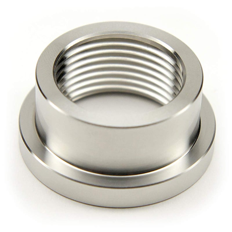 AdaptorMount 3/4" NPT Stainless Steel 304 Female Threaded Stepped Weld Bung Mounting Fitting (OD 1.2") with Top Head (OD 1.5") - Image 2